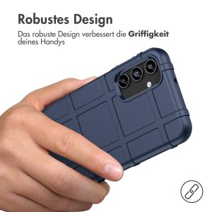 iMoshion Rugged Shield Backcover für das Samsung Galaxy A15 (5G/4G) - Dunkelblau