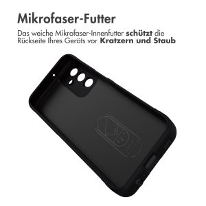iMoshion EasyGrip Back Cover für das Samsung Galaxy A15 (5G/4G) - Schwarz
