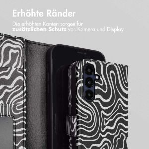 iMoshion Design Klapphülle für das Samsung Galaxy A35 - Black And White