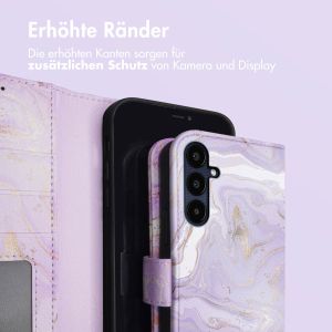 iMoshion Design Klapphülle für das Samsung Galaxy A55 - Purple Marble