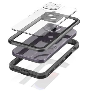 Redpepper Dot Plus Waterproof Case für das iPhone 15 - Schwarz