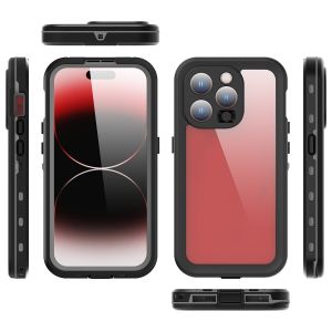 Redpepper Dot Plus Waterproof Case für das iPhone 15 Pro - Schwarz