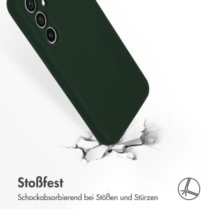 Accezz Liquid Silikoncase für das Samsung Galaxy S23 FE - Forest Green