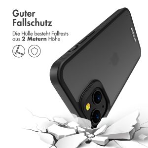 Accezz Rugged Frosted Back Cover für das iPhone 13