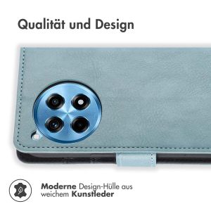 iMoshion Luxuriöse Klapphülle für das OnePlus 12R - Hellblau