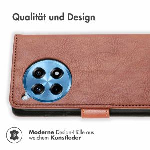 iMoshion Luxuriöse Klapphülle für das OnePlus 12R - Braun