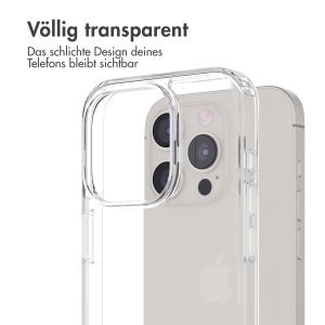 iMoshion Back Cover mit Ständer für das iPhone 15 Pro - Transparent