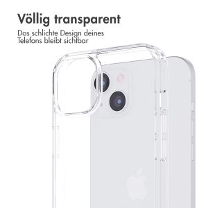 iMoshion Back Cover mit Ständer für das iPhone 15 Plus - Transparent