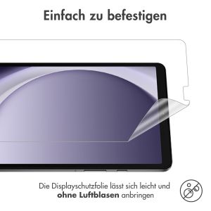 iMoshion Doppelpack Ultra Clear Schutzfolie für das Samsung Galaxy Tab A9 8.7 Zoll - Transparent