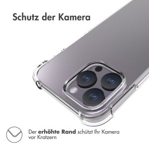 iMoshion Shockproof Case für das iPhone 15 Pro Max - Transparent