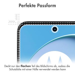 iMoshion Displayschutz Folie 3er-Pack für das Motorola Moto G14 - Transparent