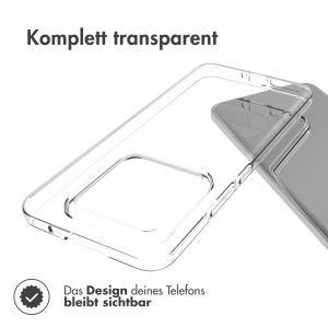 Accezz TPU Clear Cover für das Xiaomi 14 Pro - Transparent 