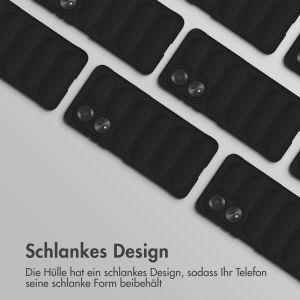 iMoshion EasyGrip Back Cover für das Oppo A58 - Schwarz