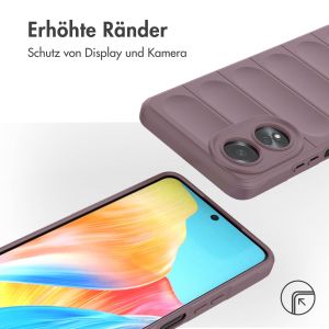 iMoshion EasyGrip Back Cover für das Oppo A58 - Violett