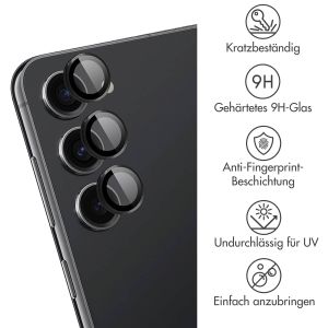 iMoshion 2er-Pack Objektivschutz für Kamera für das Samsung Galaxy S24 Plus - Schwarz