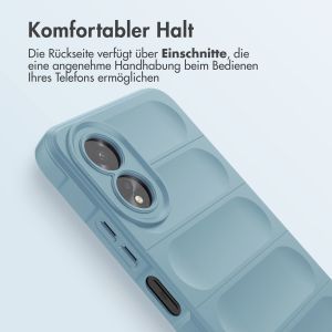 iMoshion EasyGrip Back Cover für das Oppo A18 / Oppo A38 - Hellblau