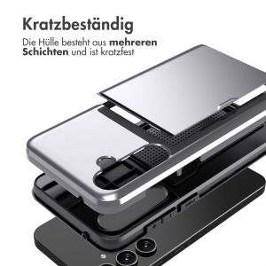 iMoshion Backcover mit Kartenfach für das Samsung Galaxy A55 - Grau