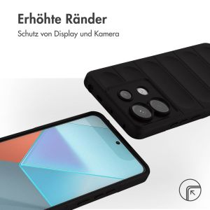 iMoshion EasyGrip Back Cover für das Xiaomi Redmi Note 13 Pro (5G) - Schwarz