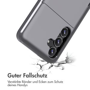 iMoshion Backcover mit Kartenfach für das Samsung Galaxy S24 - Grau