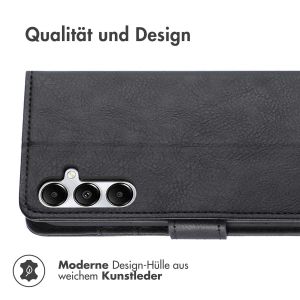 iMoshion Luxuriöse Klapphülle für das Samsung Galaxy A35 - Schwarz