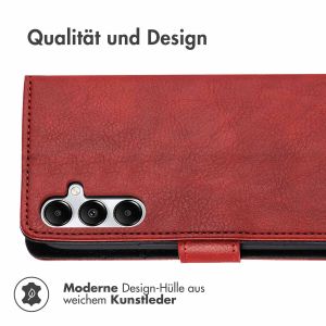 iMoshion Luxuriöse Klapphülle für das Samsung Galaxy A55 - Rot