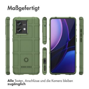 iMoshion Rugged Shield Backcover für das Motorola Edge 40 Neo - Dunkelgrün 
