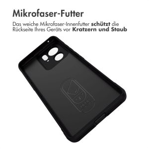 iMoshion EasyGrip Backcover für das Motorola Edge 40 - Schwarz