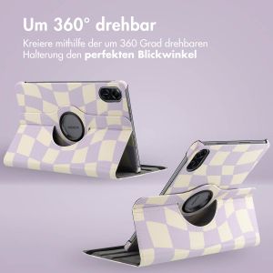iMoshion 360° drehbare Design Klapphülle für das Honor Pad X9 - Dancing Cubes