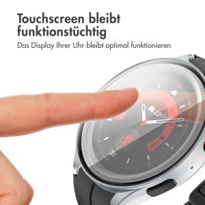 iMoshion Full Cover Hard Case für das Samsung Galaxy Watch 5 44 mm - Silber