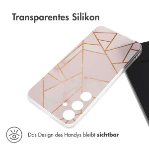 iMoshion Design Hülle für das Samsung Galaxy S24 Plus - Pink Graphic