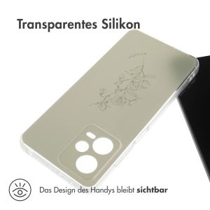 iMoshion Design Hülle für das Xiaomi Redmi Note 12 Pro - Floral Green