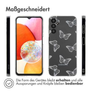 iMoshion Design Hülle für das Samsung Galaxy A14 (5G/4G) - Butterfly