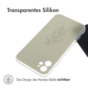 iMoshion Design Hülle für das iPhone 11 - Floral Green