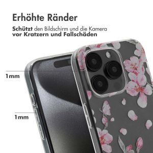 iMoshion Design Hülle für das iPhone 15 Pro - Blossom