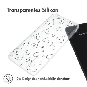 iMoshion Design Hülle für das Samsung Galaxy S21 Plus - Hearts