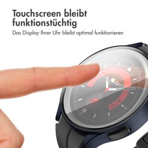 iMoshion Full Cover Hard Case für das Samsung Galaxy Watch 4 40 mm - Dunkelblau