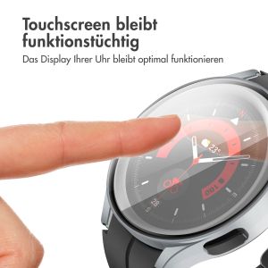 iMoshion Full Cover Hard Case für das Samsung Galaxy Watch 4 40 mm - Silber