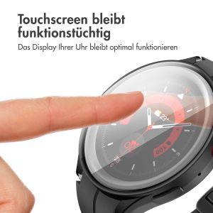 iMoshion Full Cover Hard Case für das Samsung Galaxy Watch 5 40 mm - Schwarz