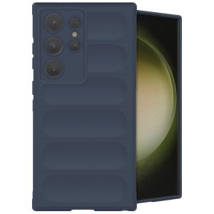 iMoshion EasyGrip Back Cover für das Samsung Galaxy S24 Ultra - Dunkelblau