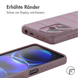 iMoshion EasyGrip Backcover für das Xiaomi Redmi Note 12 Pro Plus - Violett