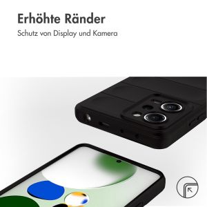 iMoshion EasyGrip Backcover für das Xiaomi Redmi Note 12 Pro - Schwarz