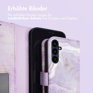 iMoshion Design Klapphülle für das Samsung Galaxy A25 - Purple Marble
