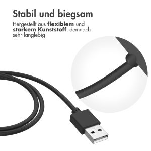 iMoshion USB-A-Ladekabel für Fitbit Versa 4 / Versa 3 / Sense 2 / Sense - 0,5 Meter