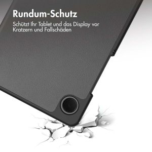 iMoshion Trifold Klapphülle für das Samsung Galaxy Tab A9 8.7 Zoll - Grau
