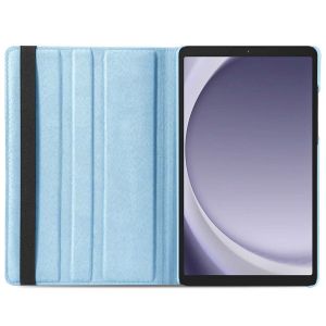 iMoshion 360° drehbare Klapphülle für das Samsung Galaxy Tab A9 8.7 Zoll - Türkis