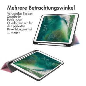 iMoshion Trifold Klapphülle für das iPad 6 (2018) 9.7 Zoll / iPad 5 (2017) 9.7 Zoll / Air 2 (2014) / Air 1 (2013) - Sky