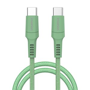 iMoshion Braided USB-C-zu-USB-C Kabel - 2 Meter - Grün