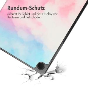 iMoshion Design Trifold Klapphülle für das Samsung Galaxy Tab A9 Plus - Sky