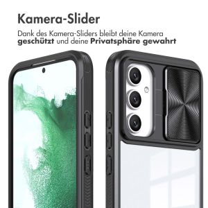 iMoshion Back Cover mit Kameraschieber für das Samsung Galaxy S23 FE - Schwarz