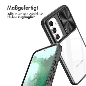 iMoshion Back Cover mit Kameraschieber für das Samsung Galaxy S23 FE - Schwarz